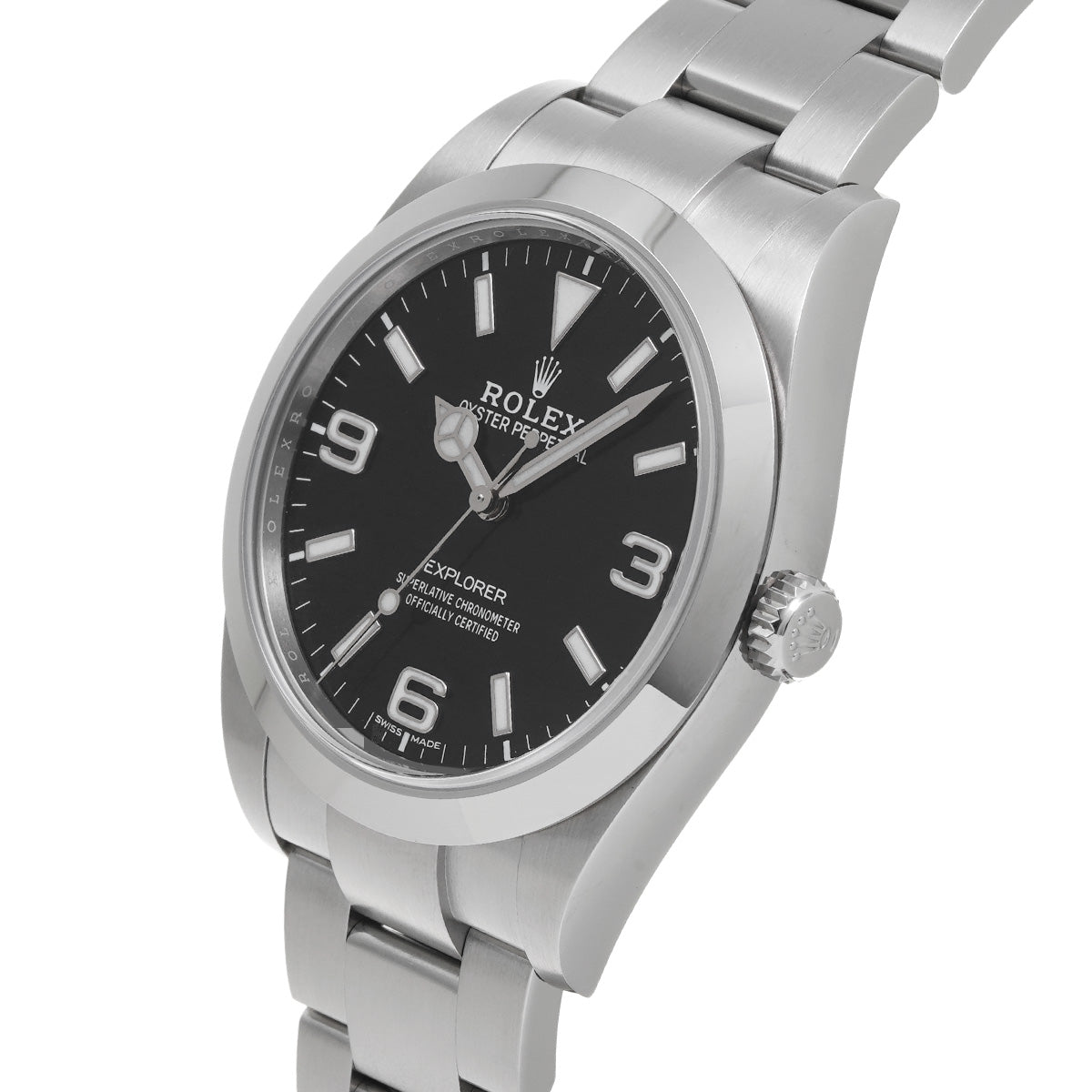 Explorer 214270 Random Serial Black ROLEX Men's [Pre-owned].