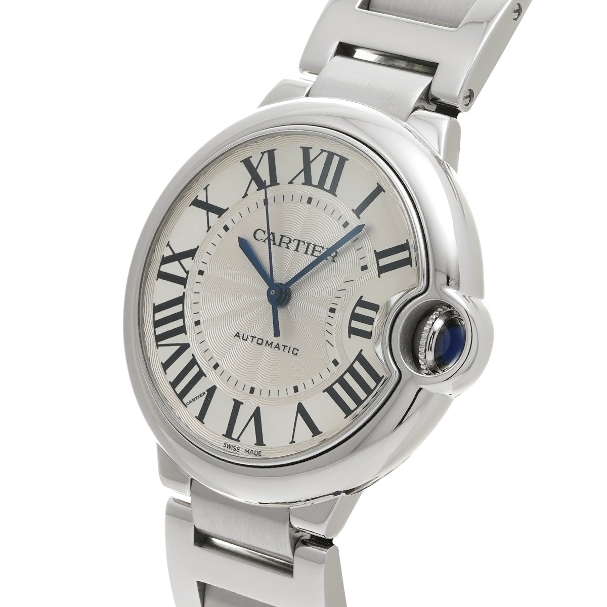 Ballon Bleu de Cartier 36mm W6920046 Silver CARTIER Unisex [Pre-Owned].