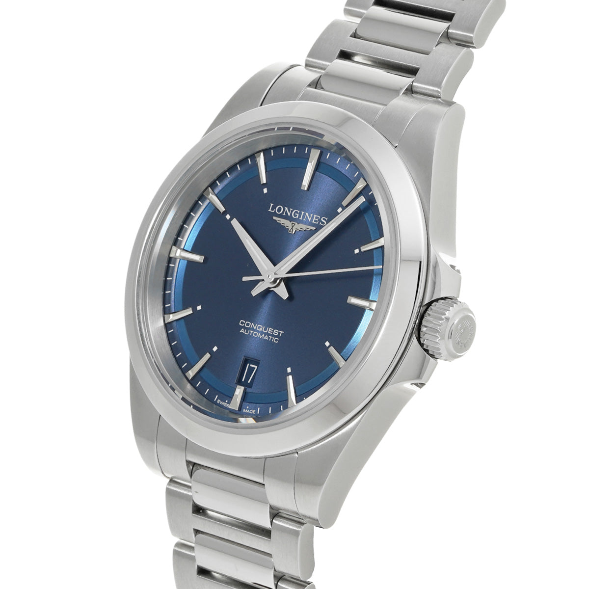 Conquest L3.720.4.92.6 Blue LONGINES Men's [Pre-Owned].