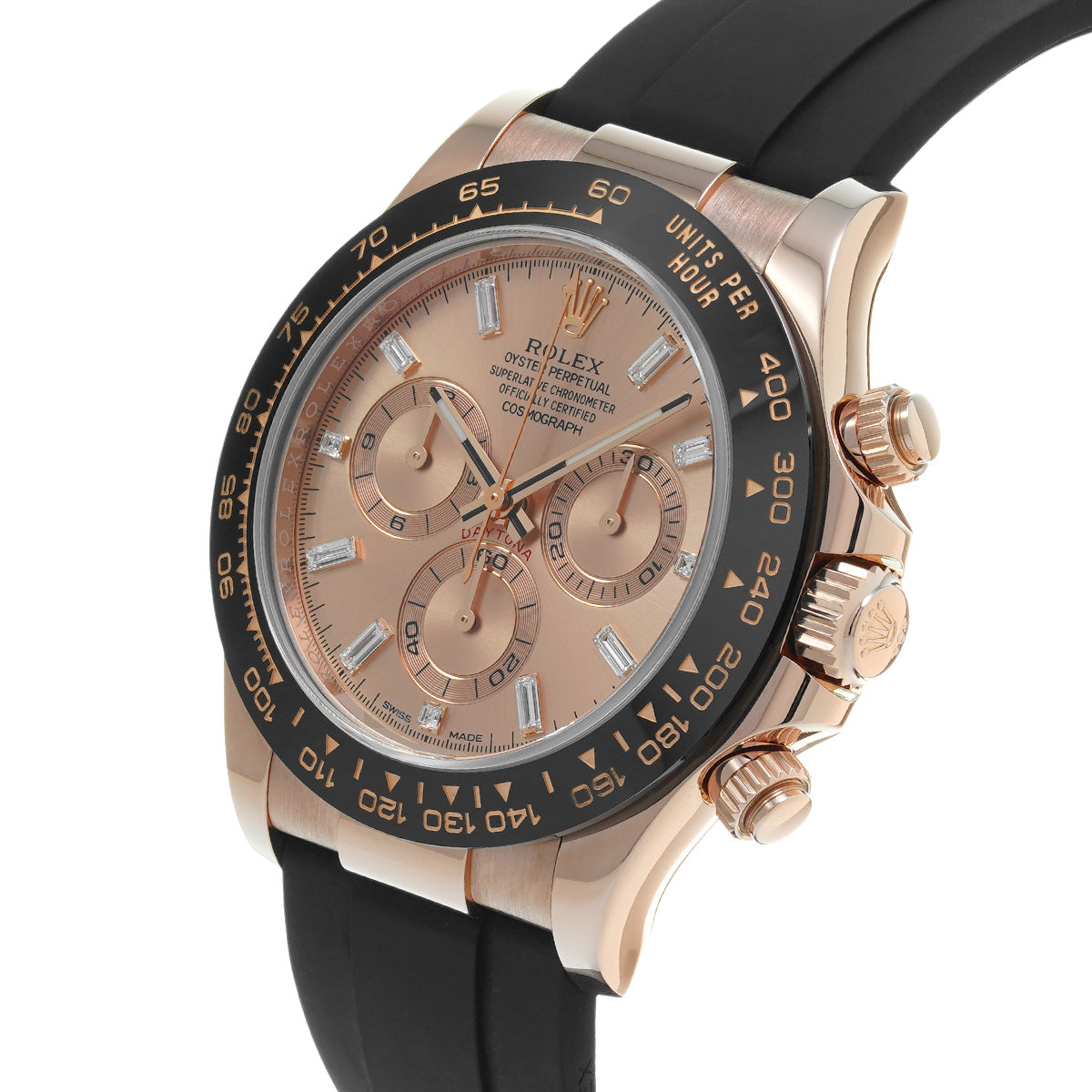 Cosmograph Daytona 116515LNA Random Serial Ros/Diamond ROLEX Men's [Pre-Owned].