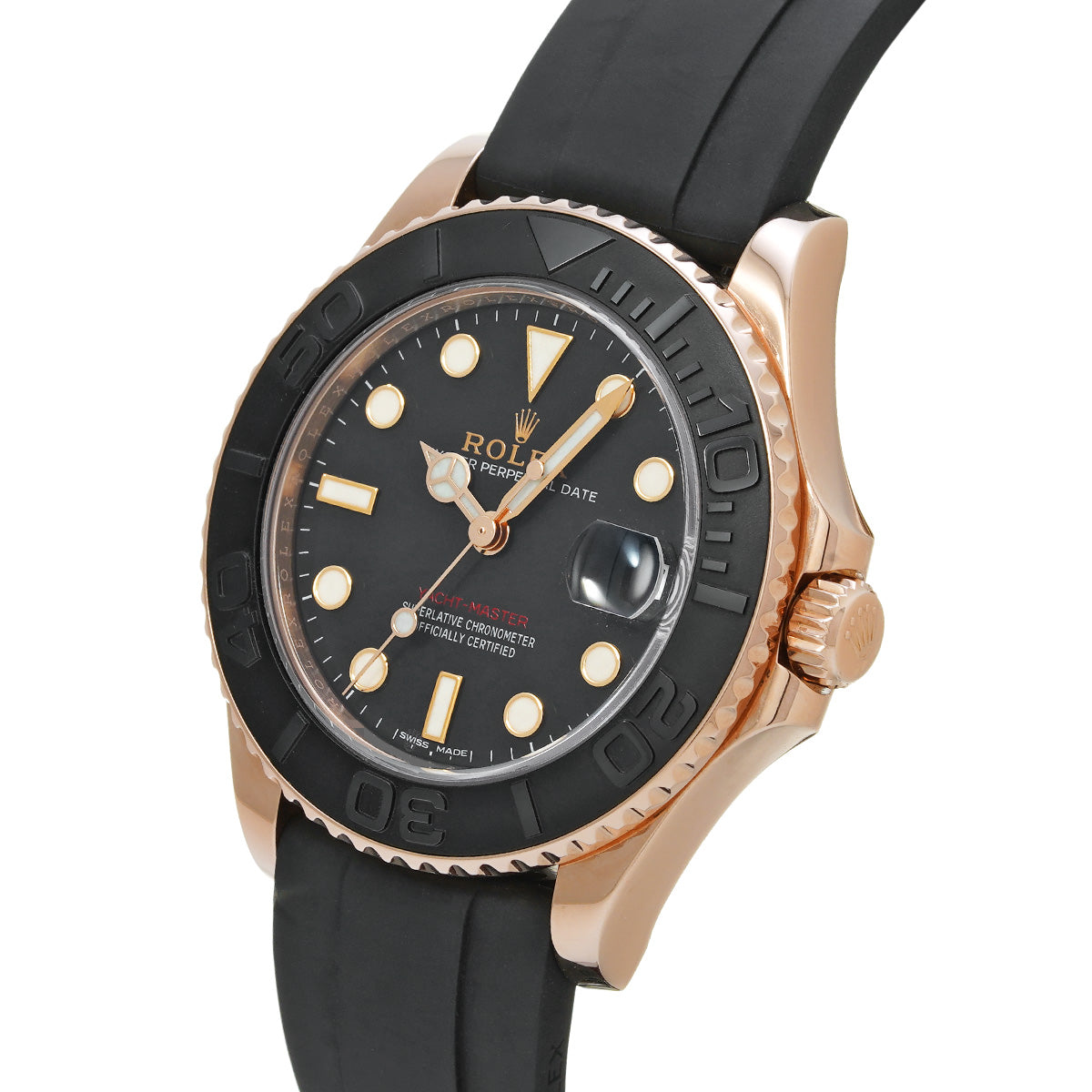 Yacht-Master 37 268655 Random Serial Black ROLEX Unisex [Pre-Owned].