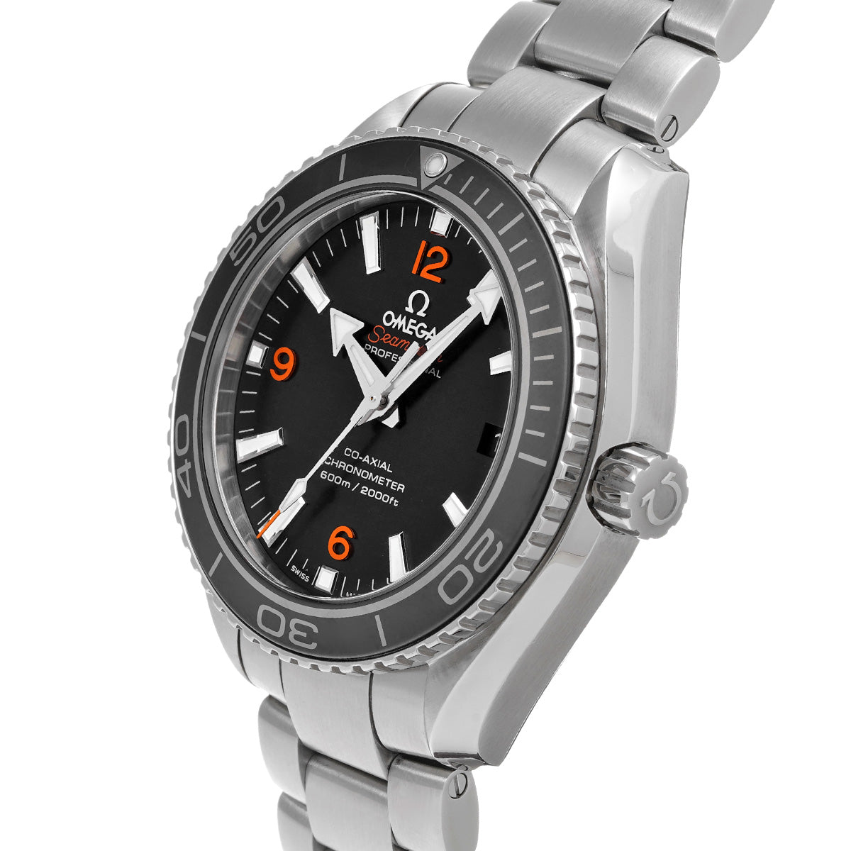 Seamaster Planet Ocean 600 Co-Axial 232.30.42.21.01.003 Black OMEGA Men's [Pre-Owned].
