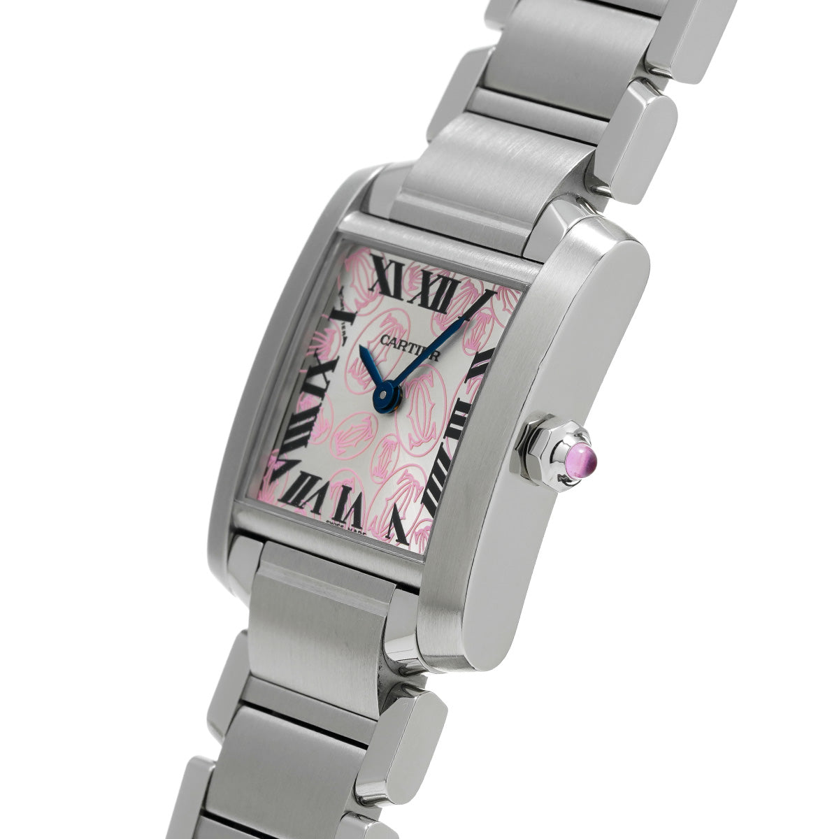 Tank Francaise SM W51031Q3 Silver CARTIER Ladies [Pre-owned]