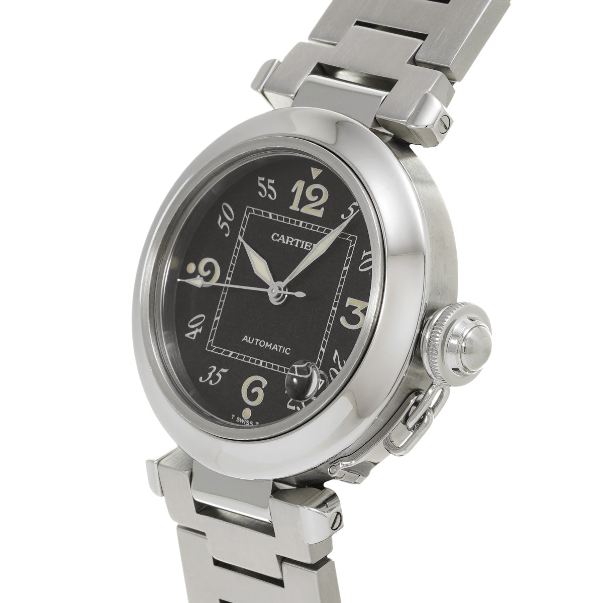 W31043M7 Pasha C Black CARTIER Unisex [Pre-Owned].