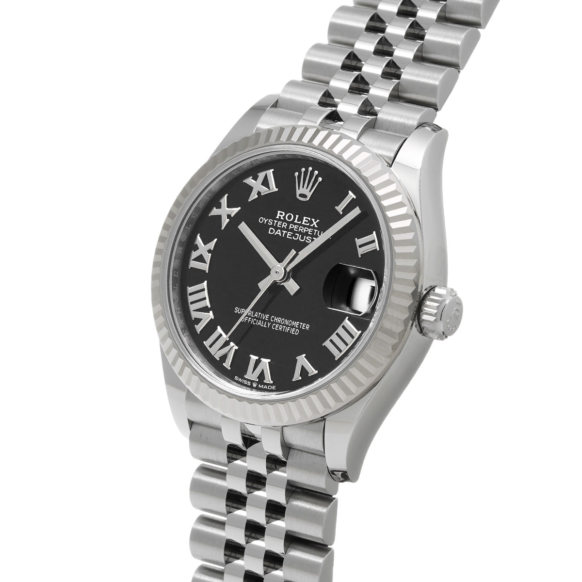 DATE JUST 31 278274 Random Serial Black ROLEX Unisex [Pre-owned].