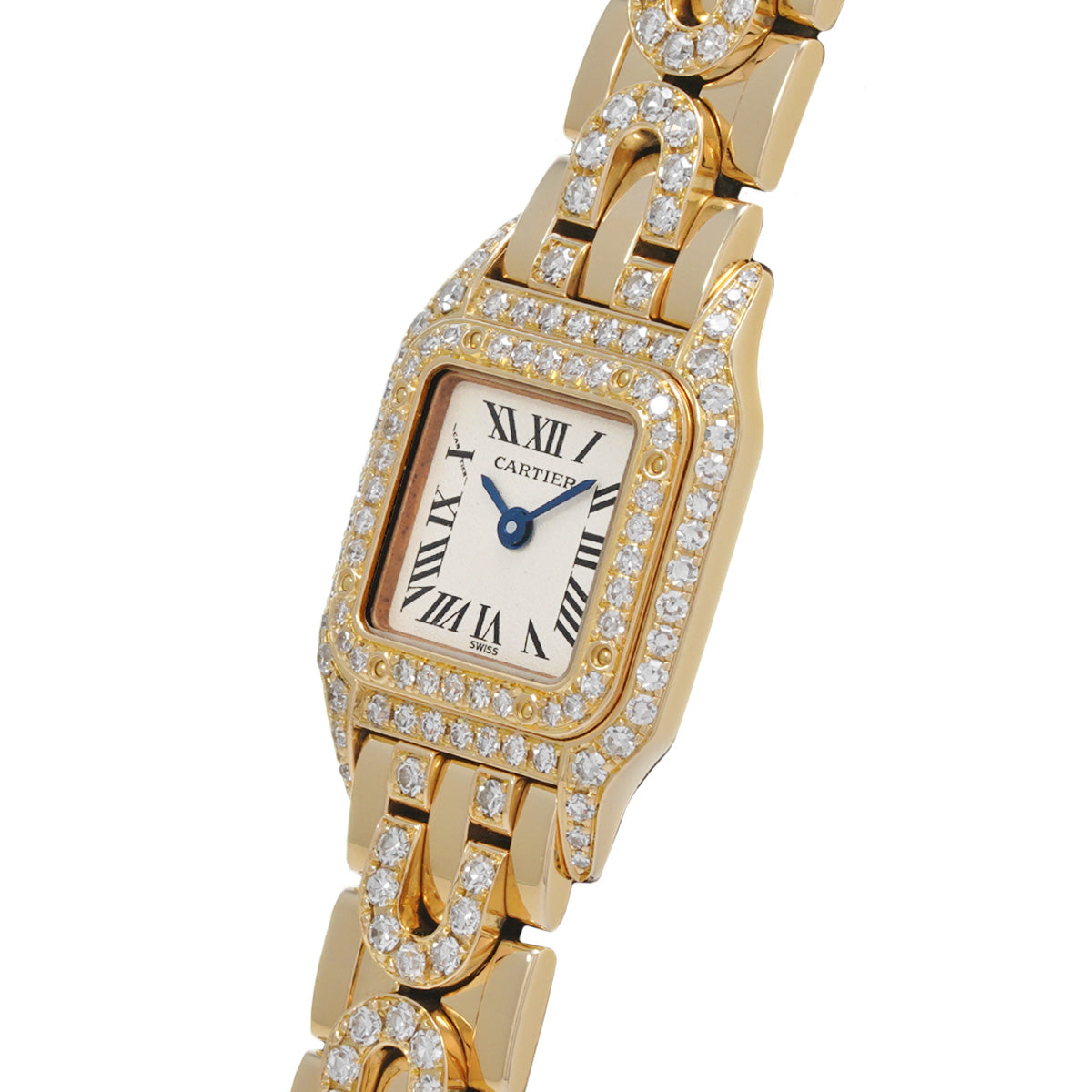 Mini Panthère WF3141NA Silver CARTIER Ladies [Pre-owned]