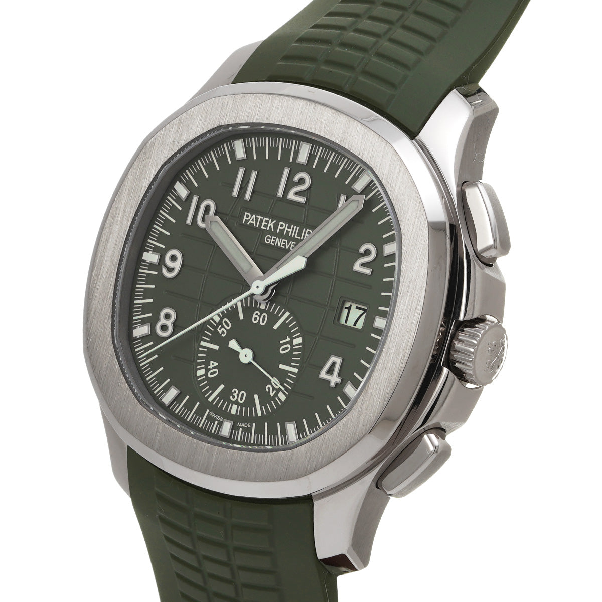Aquanaut Chronograph 5968G-010 Green PATEK PHILIPPE Men's [Pre-Owned].