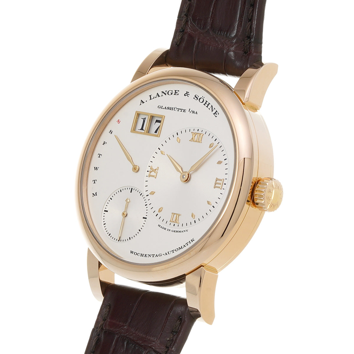 Lange 1 Daymatic LS3204AD Silver A. Lange &amp; Sohne Men's [Pre-Owned].