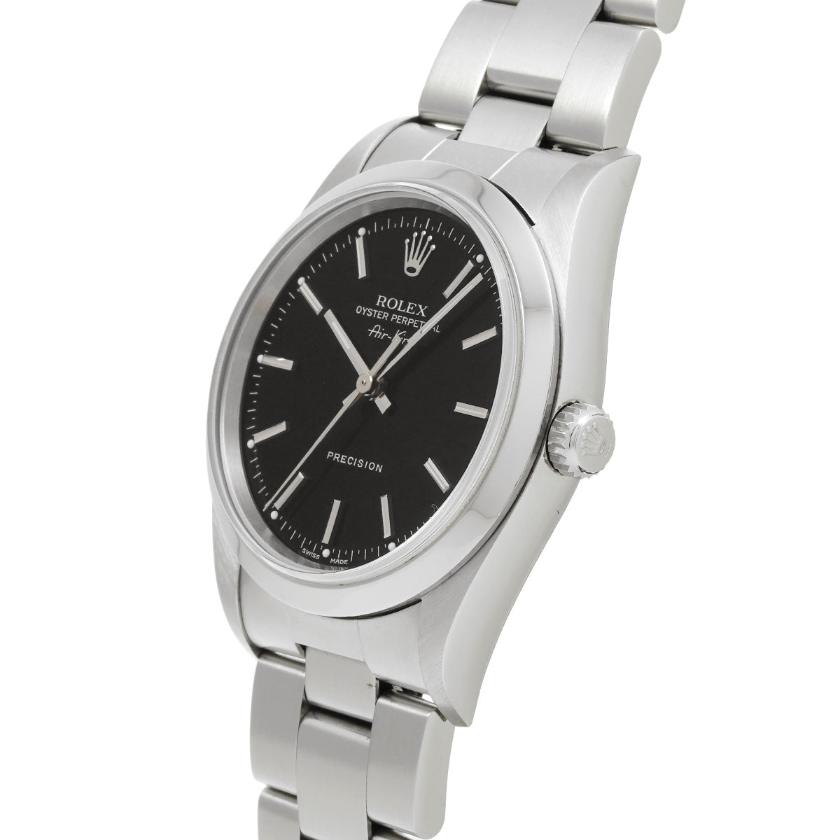 14000M Air-King K (made around 2002) Black ROLEX Men's [Pre-Owned].