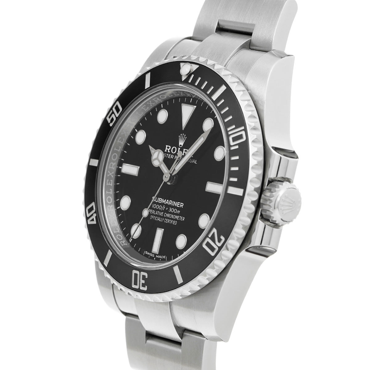 Submariner 114060 Random Serial Black ROLEX Men's [Pre-Owned].