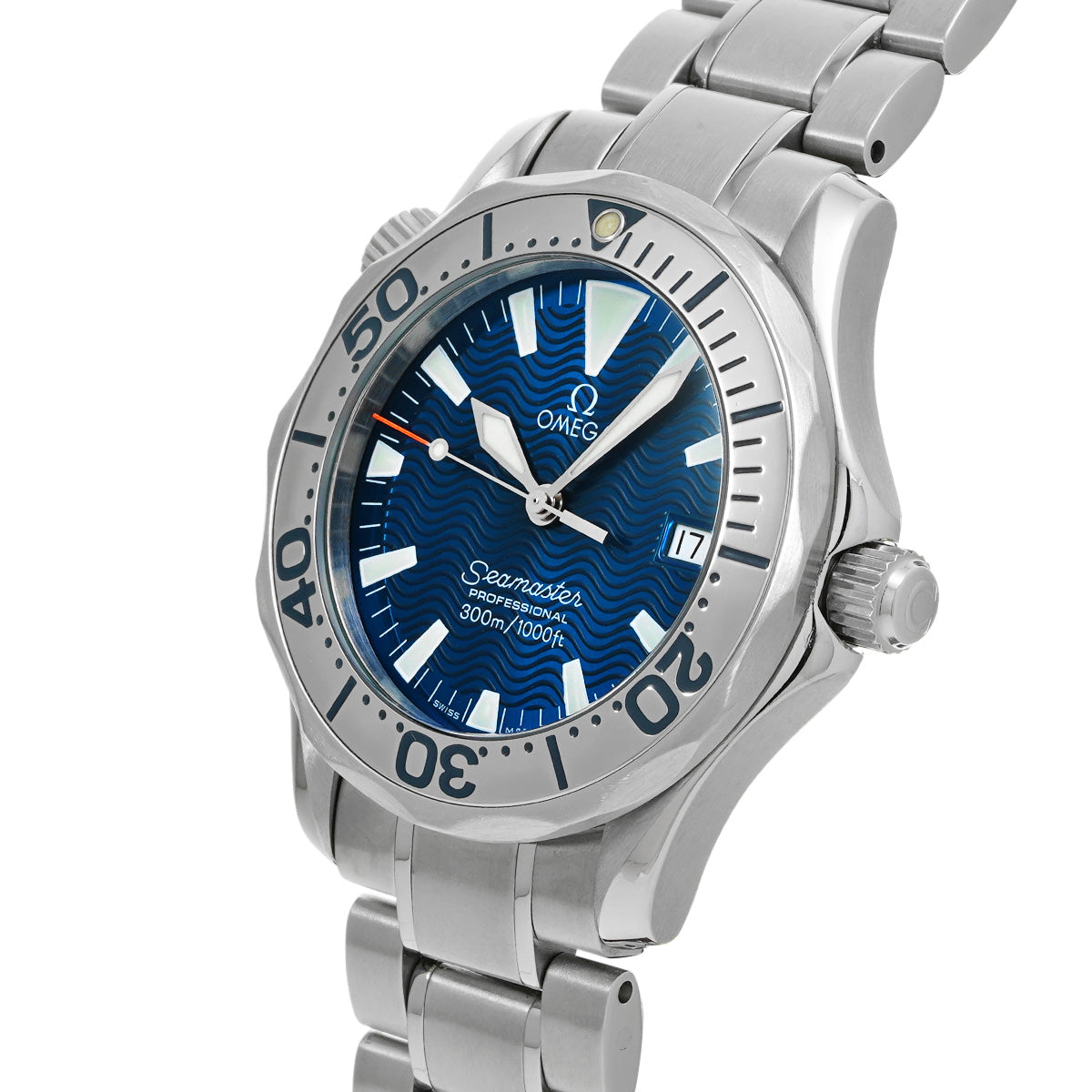 Seamaster Professional 300 2263.80 Blue OMEGA Men's [Pre-Owned].