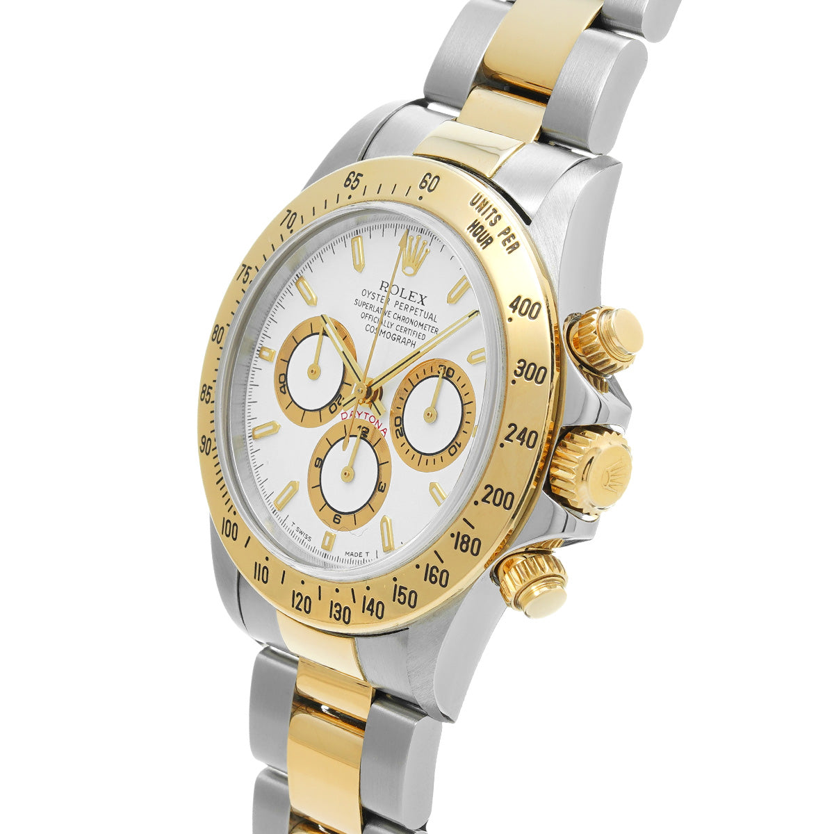 Cosmograph Daytona 16523 U (manufactured circa 1997) White ROLEX Men's [Pre-Owned].