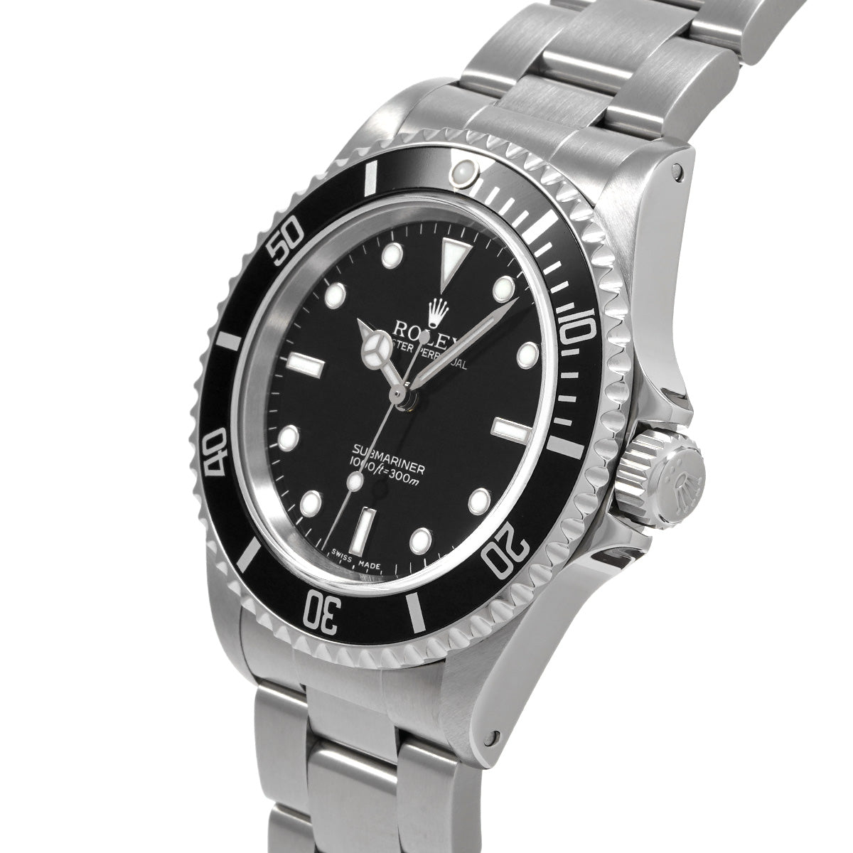 Submariner 14060M F No. (manufactured circa 2003) Black ROLEX Men's [Pre-Owned].