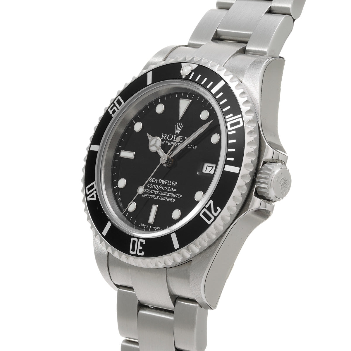 Sea-Dweller 16600 M (made around 2008) Black ROLEX Men's [Pre-Owned].