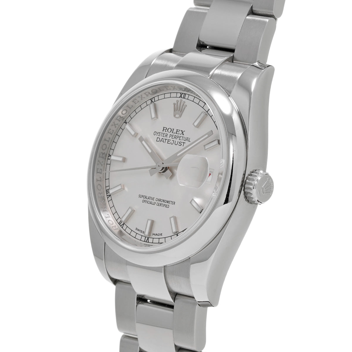 DATE JUST 116200 Z (made around 2006) Silver ROLEX Men's [Pre-Owned].