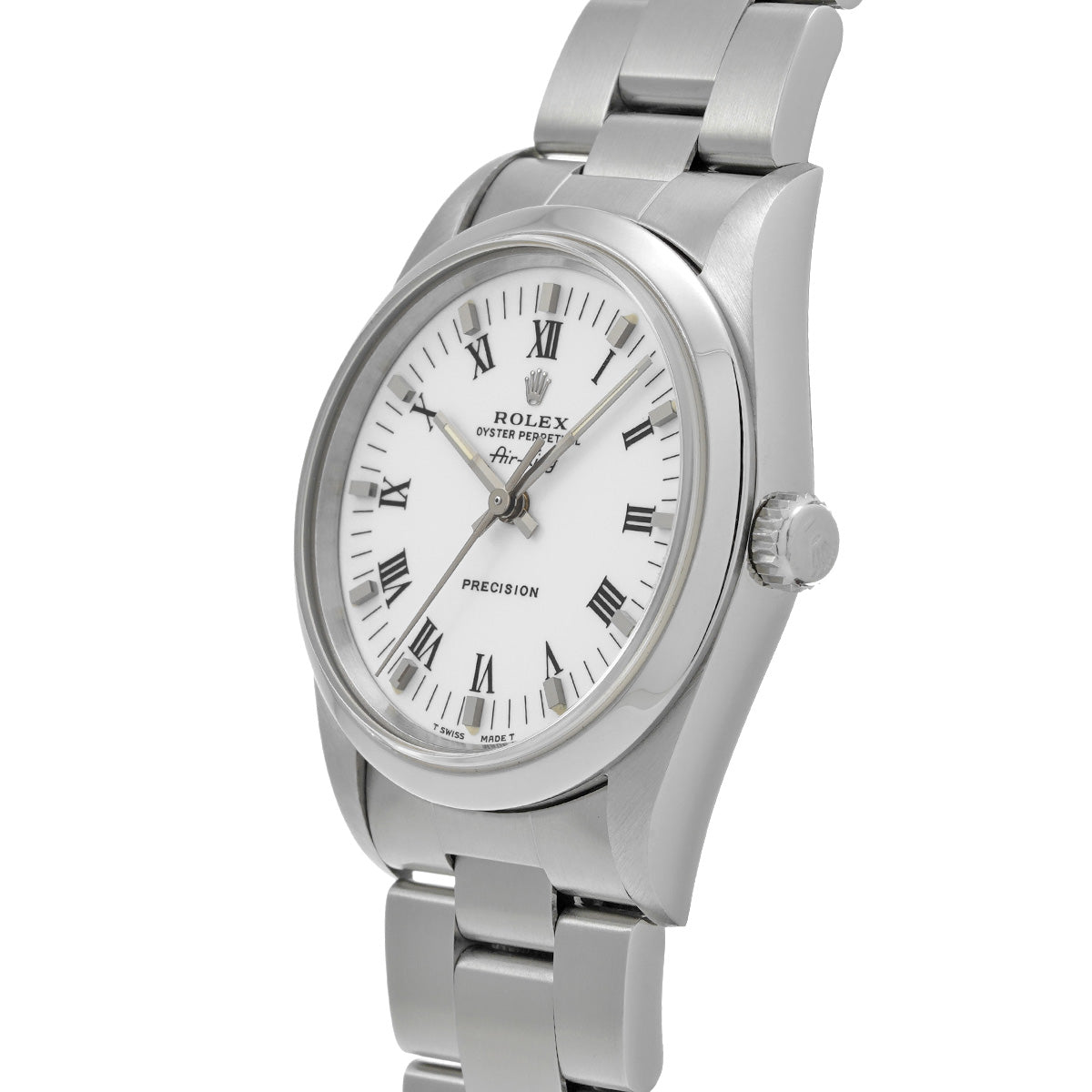 Air-King 14000 S (made around 1994) White ROLEX Men's [Pre-Owned].
