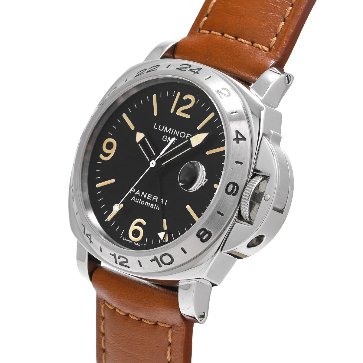 Luminor GMT PAM00023 No. A (manufactured in 1998) Black PANERAI Men's [Pre-Owned].