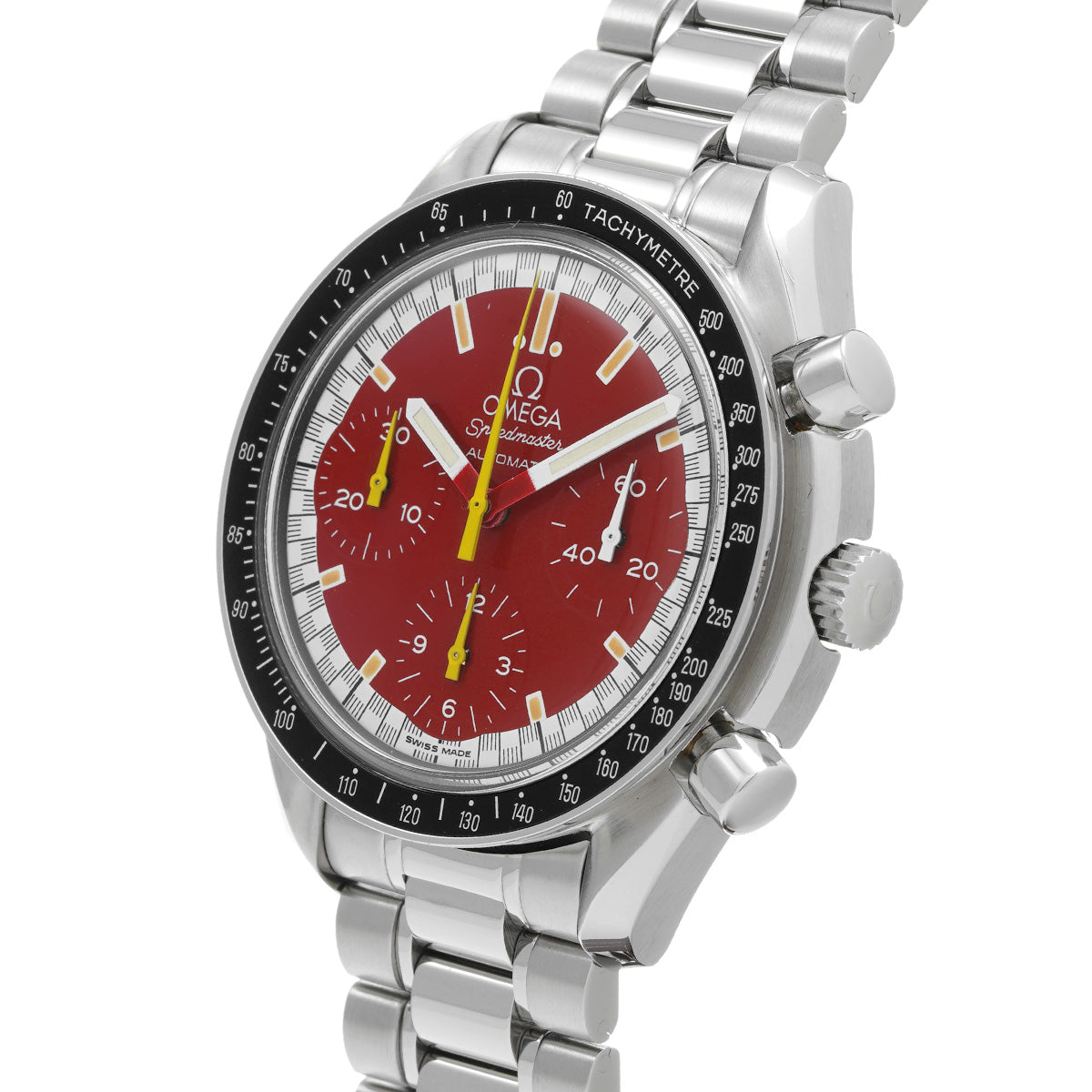 Speedmaster Racing Michael Schumacher 3510.61 Red OMEGA Men's [Pre-Owned].