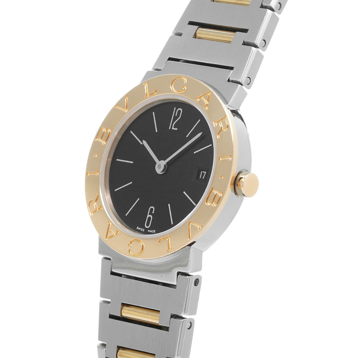 Bulgari Bulgari BB26SG Black BVLGARI Ladies [Pre-owned].