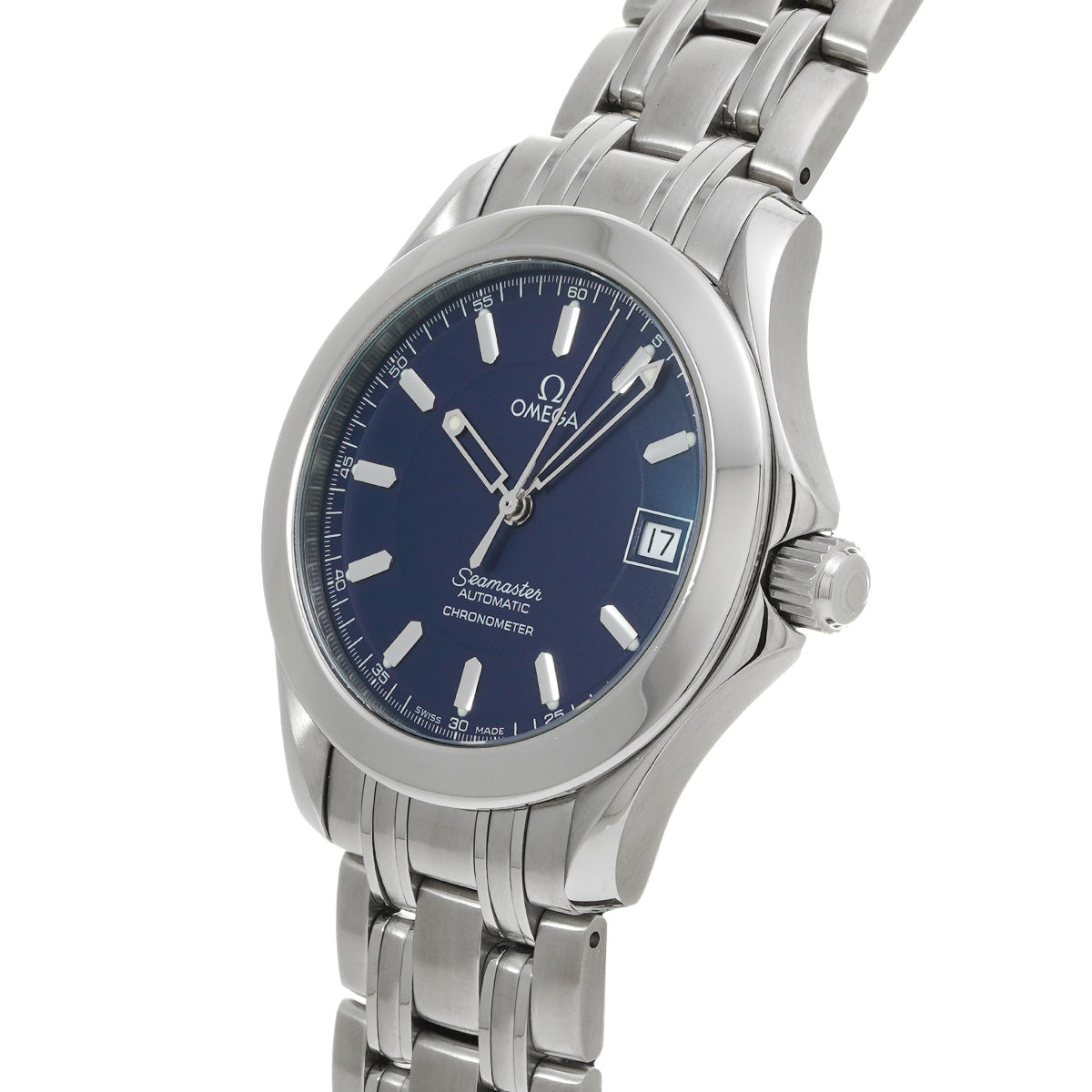 Seamaster 120 Jacques Mayol 2001 2507.80 Blue OMEGA Men's [Pre-owned].