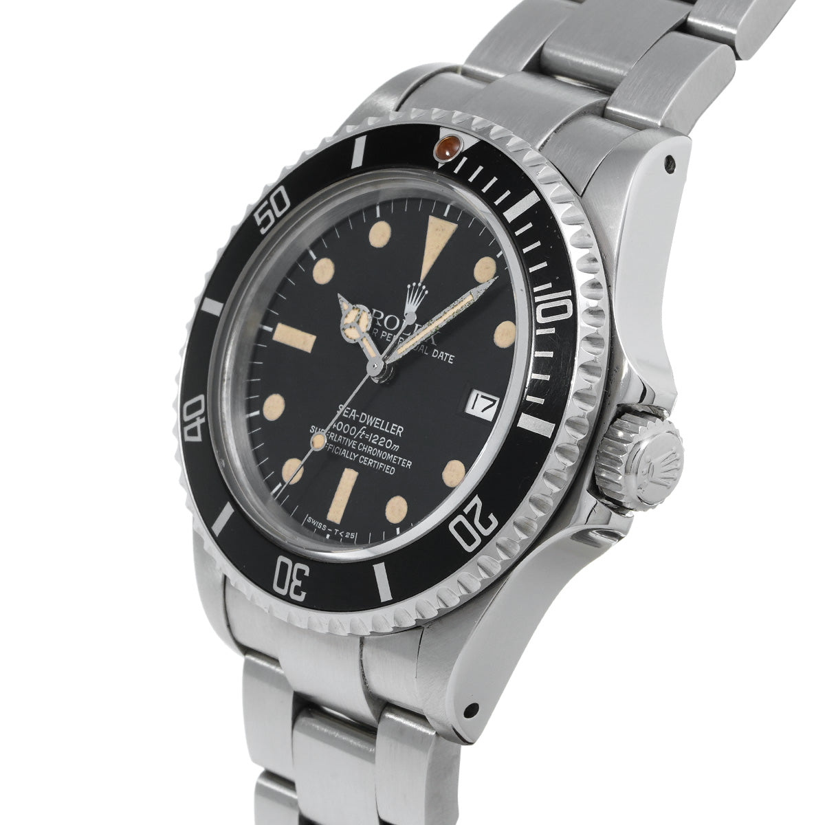 Sea-Dweller 16660 Series 65 (manufactured circa 1981) Black ROLEX Men's [Pre-Owned].