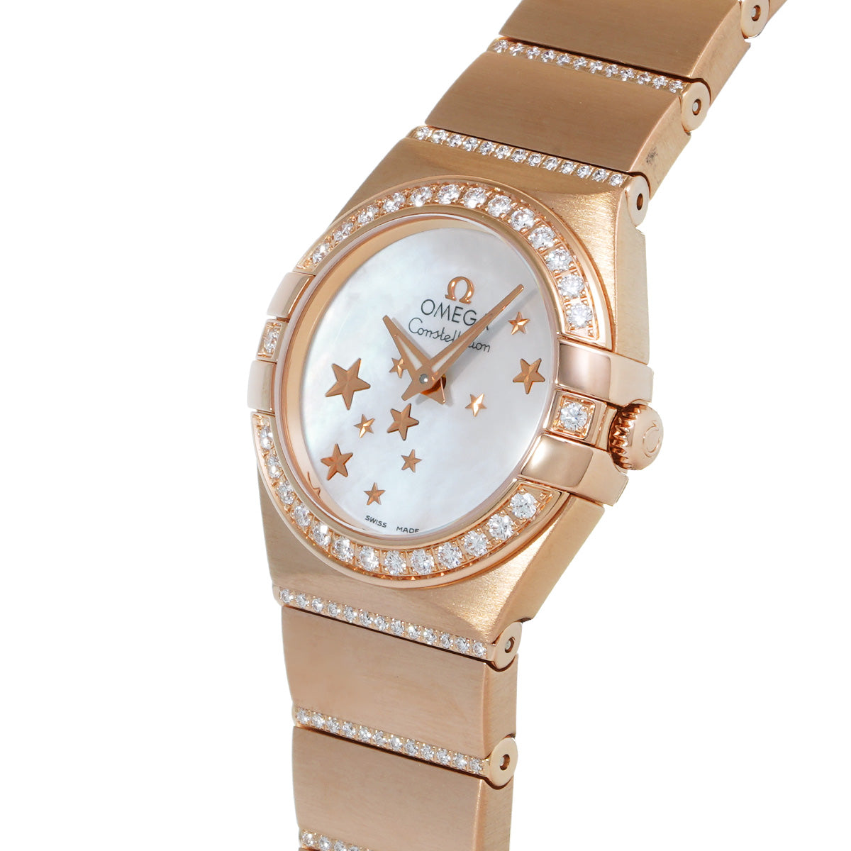 Constellation 123.55.24.60.05.004 White MOP OMEGA Ladies [Pre-owned].