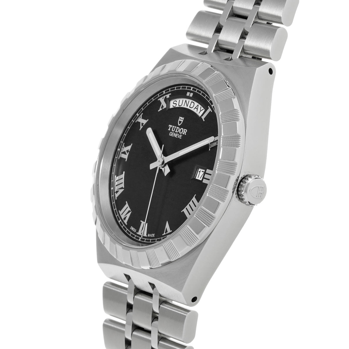 Royal 28600 Black TUDOR Men's [Pre-owned].
