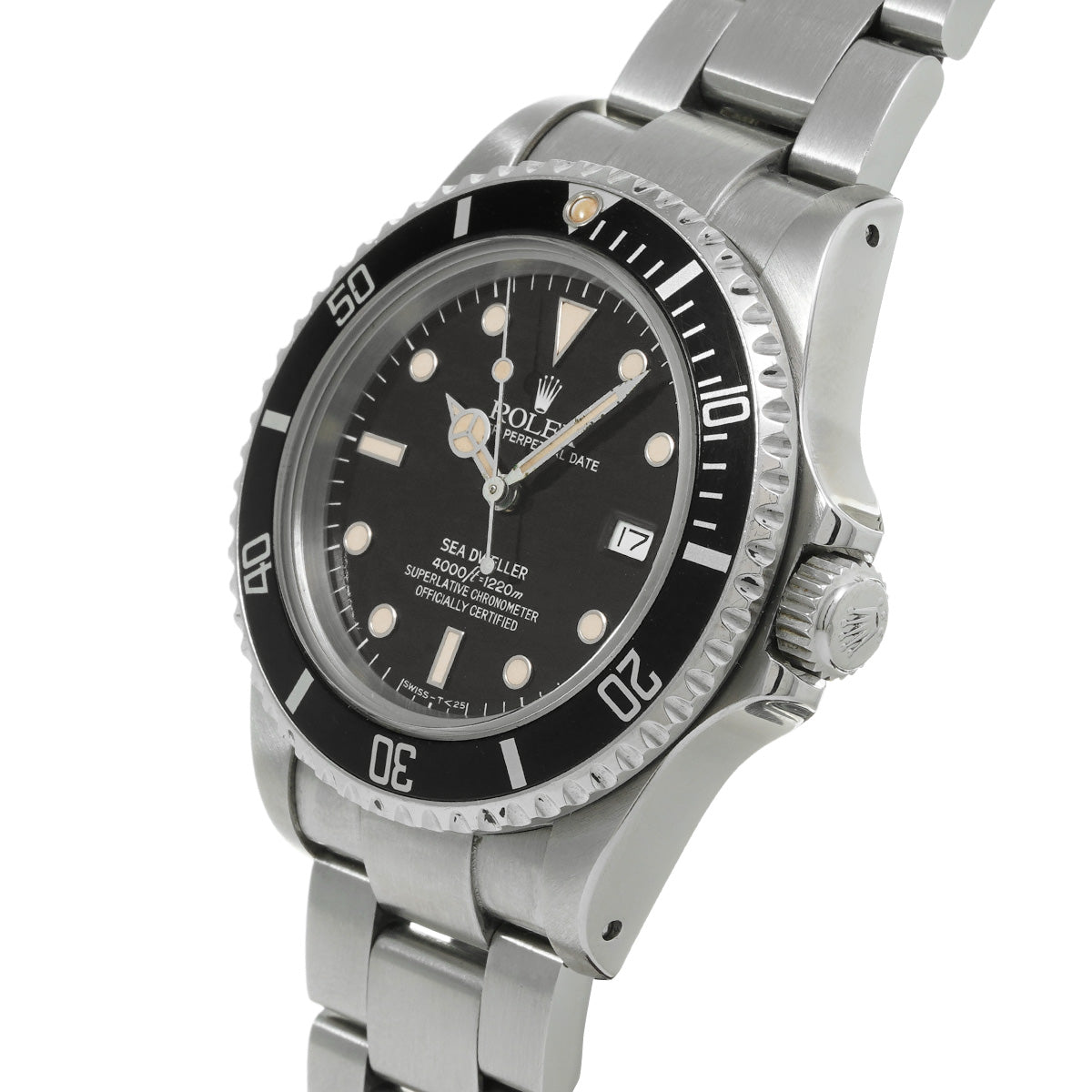 Sea-Dweller 16660 84s (manufactured circa 1984) Black ROLEX Men's [Pre-Owned].