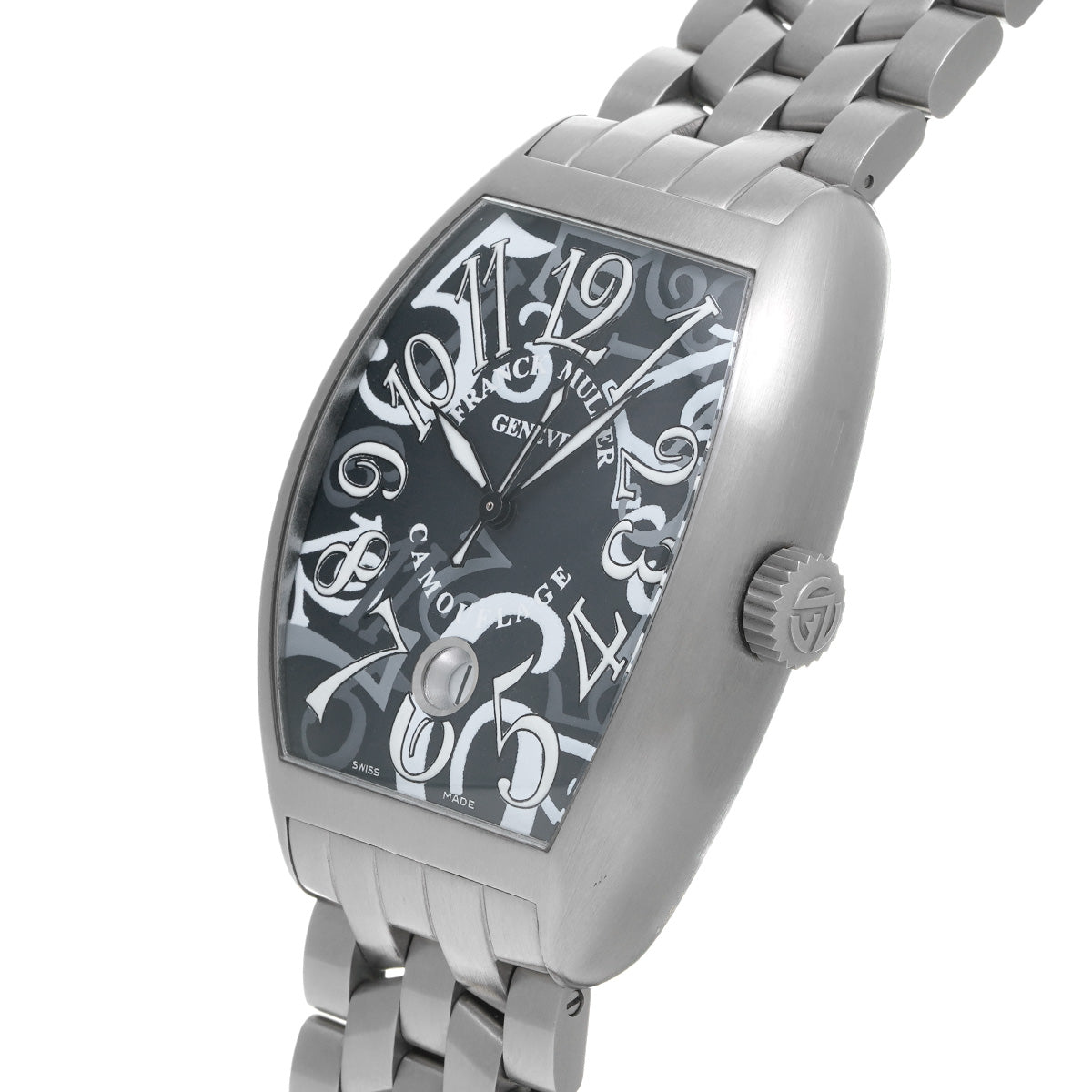 Casablanca Camouflage 7880CDTBR CAMOUFLAGE AC Gray FRANCK MULLER Men's [Pre-owned]