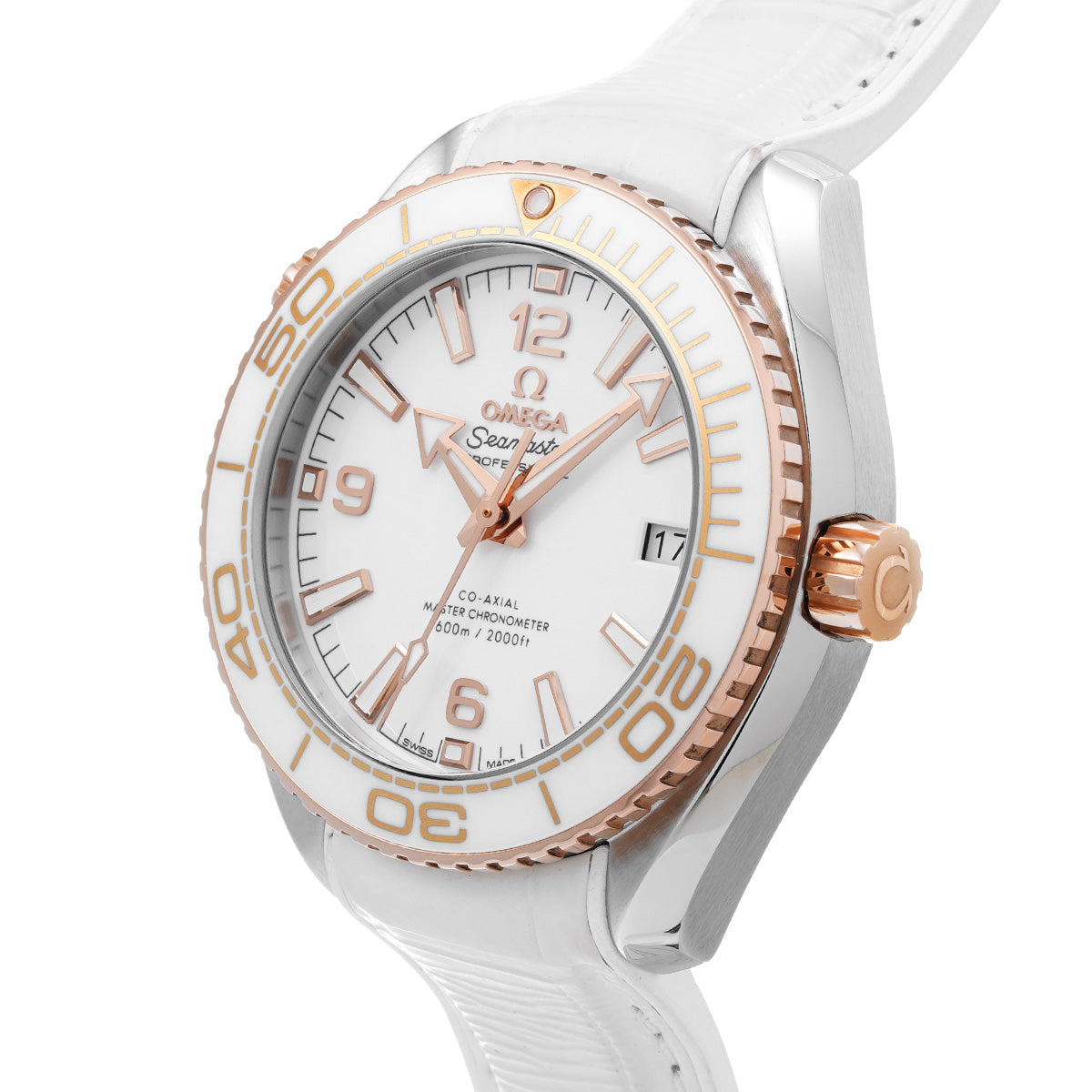 Seamaster Planet Ocean 600 Co-Axial Master Chronometer 215.23.40.20.04.001 White OMEGA Men's [pre-owned]