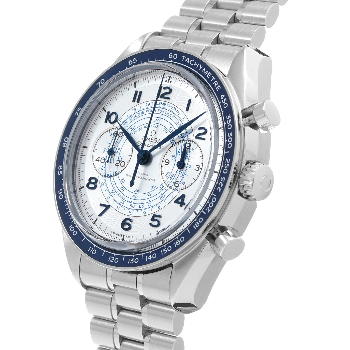 Speedmaster Chronoscope Co-Axial Master Chronometer 329.30.43.51.02.001 Silver OMEGA Men's [Pre-Owned].