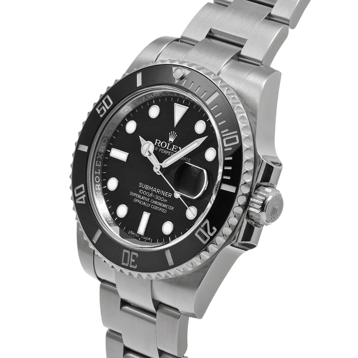 Submariner Date 116610LN Random Serial Black ROLEX Men's [Pre-Owned].