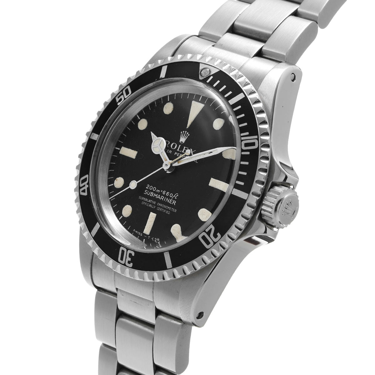 Submariner 5512 19s (manufactured circa 1968) Black ROLEX Men's [Pre-Owned].