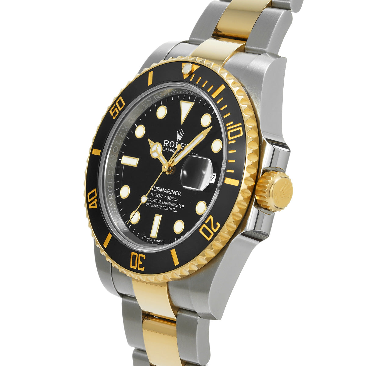 Submariner Date 116613LN Random Serial Black ROLEX Men's [Pre-Owned].