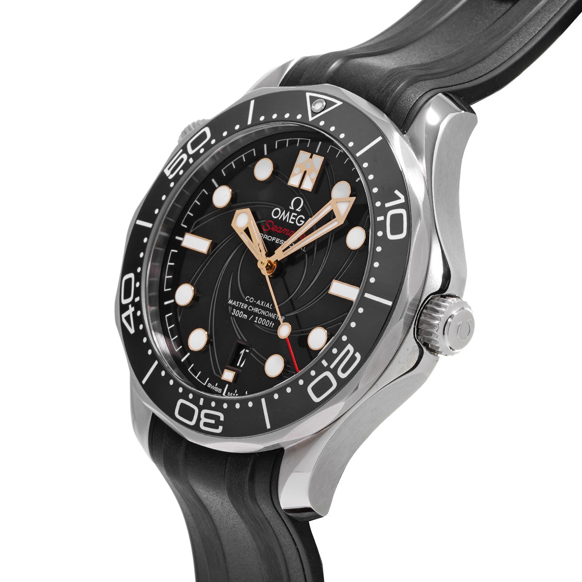 Seamaster Diver 300 Co-Axial Master Chronometer James Bond 210.22.42.20.01.004 Black OMEGA Men's [pre-owned]