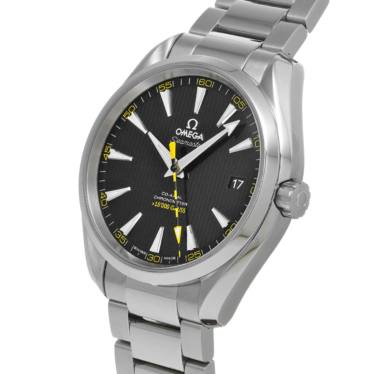 Seamaster Aqua Terra Co-Axial 15,000 gauss 231.10.42.21.01.002 Black OMEGA Men's [Pre-Owned].