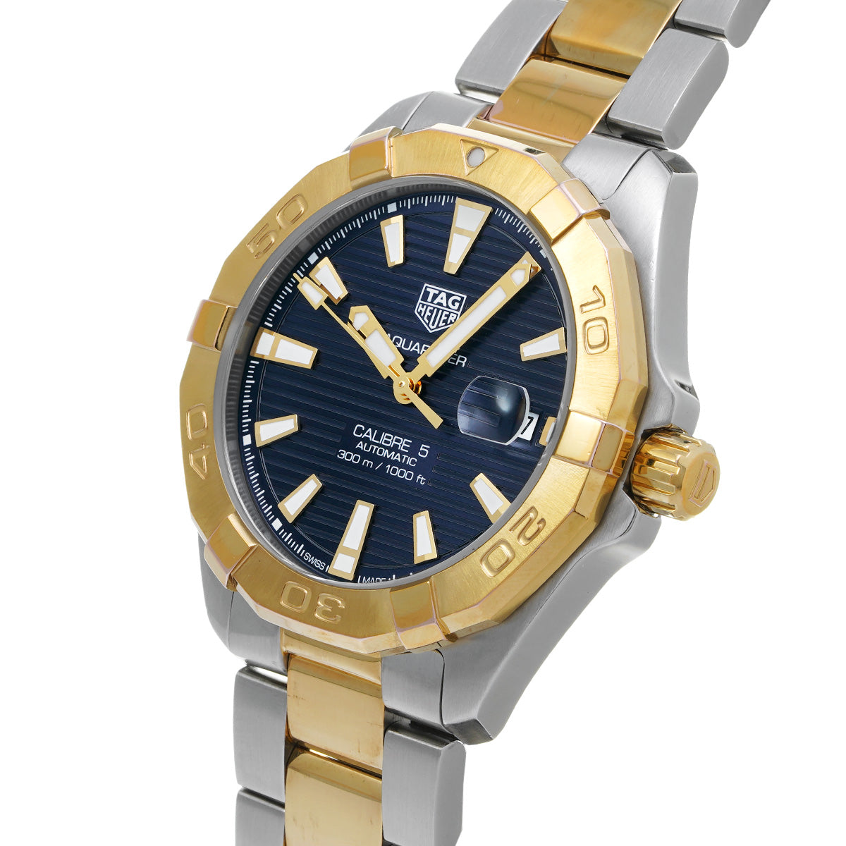 Aquaracer Calibre 5 WBD2120.BB0930 Blue TAG HEUER Men's [Pre-Owned]