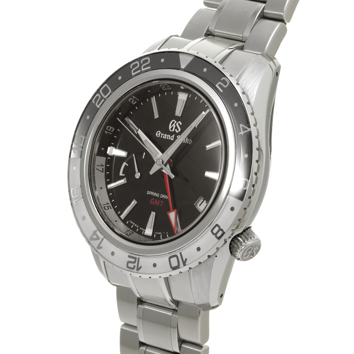 Spring Drive GMT SBGE277 Black Grand Seiko Men's [Pre-Owned].