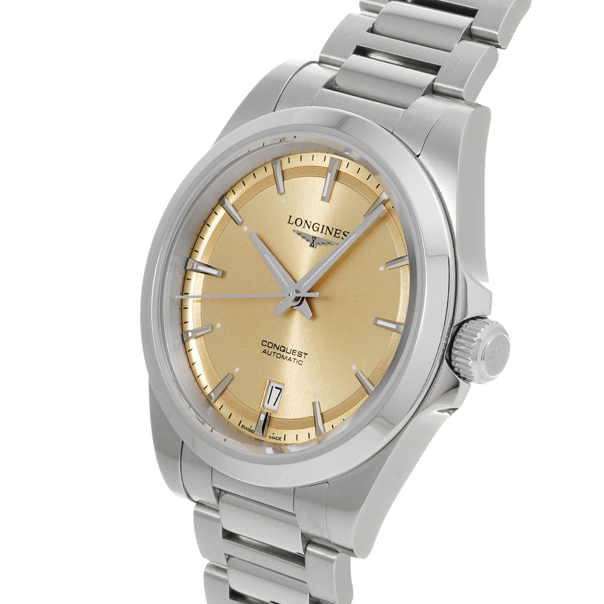 Conquest L3.720.4.62.6 Champagne LONGINES Men's [Pre-Owned].