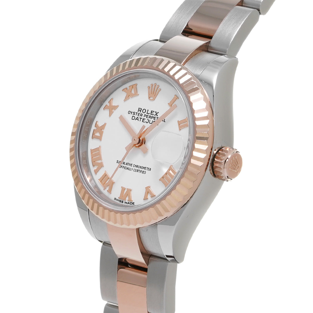 Lady Datejust 28 279171 Random Serial White ROLEX Ladies [Pre-owned].