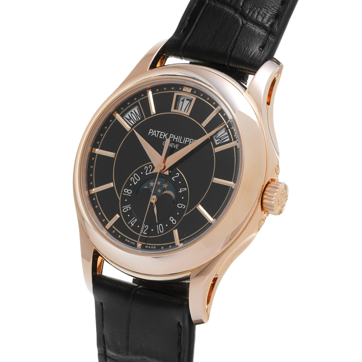 Complication Annual Calendar Moonphase 5205R-010 Black Laquer PATEK PHILIPPE Men's [Pre-Owned].