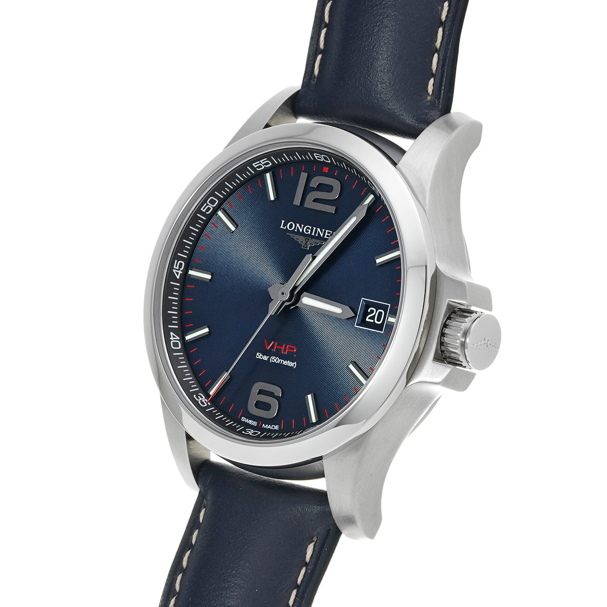 Conquest V.H.P L3.716.4.96.0 Blue LONGINES Men's [Pre-Owned].