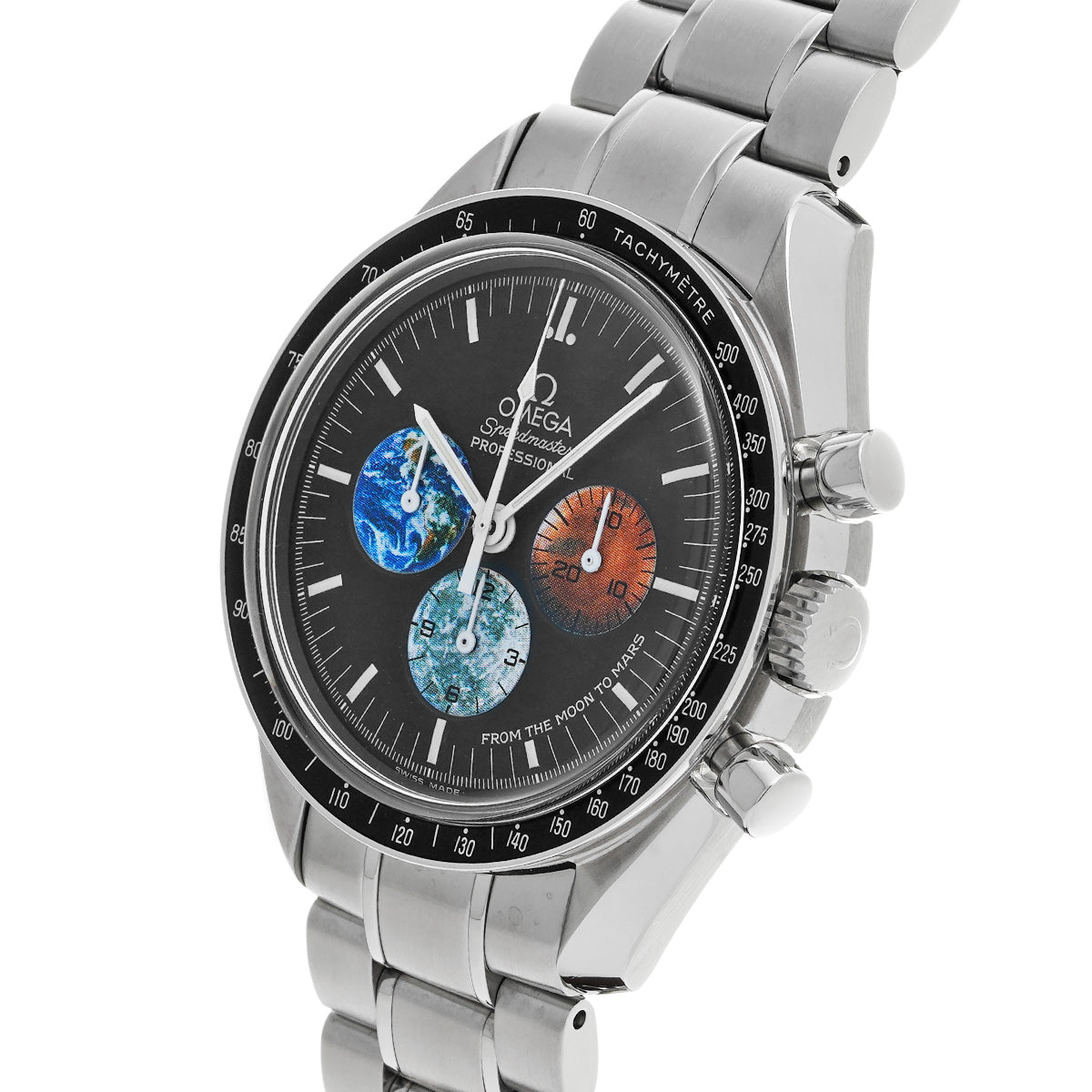 Speedmaster Professional Moon Watch From The Moon To Mars 3577.50 Black OMEGA Men's [Pre-Owned].
