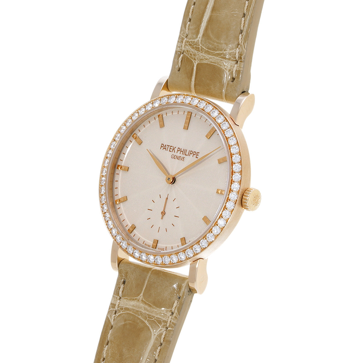 Calatrava 7120R-001 Ivory PATEK PHILIPPE Ladies [Pre-Owned].