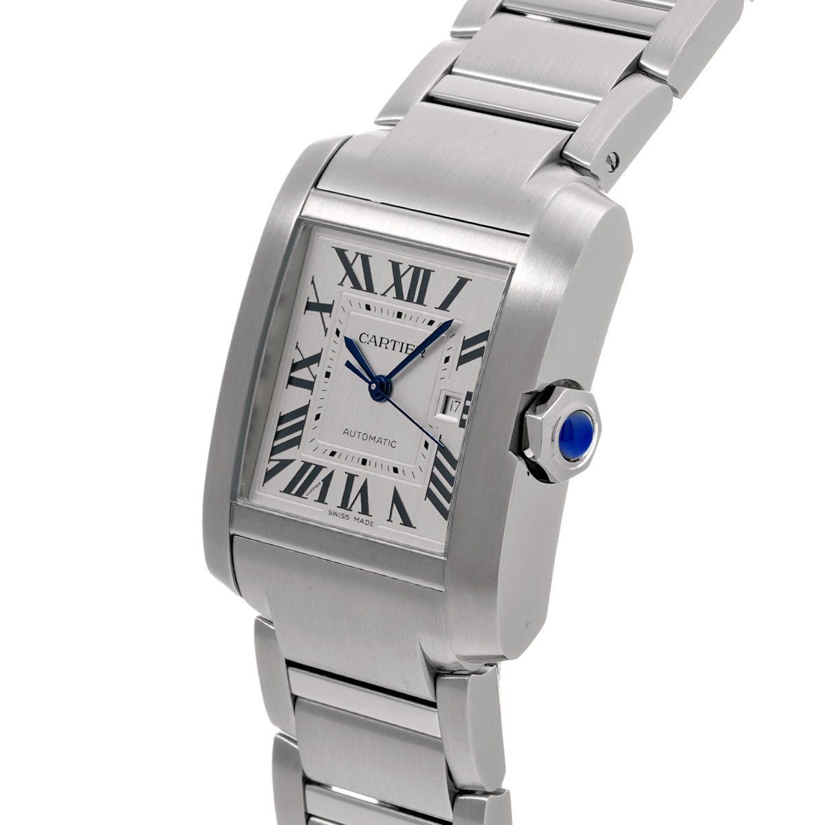 Tank Francaise LM WSTA0067 Silver CARTIER Men's [Pre-owned]