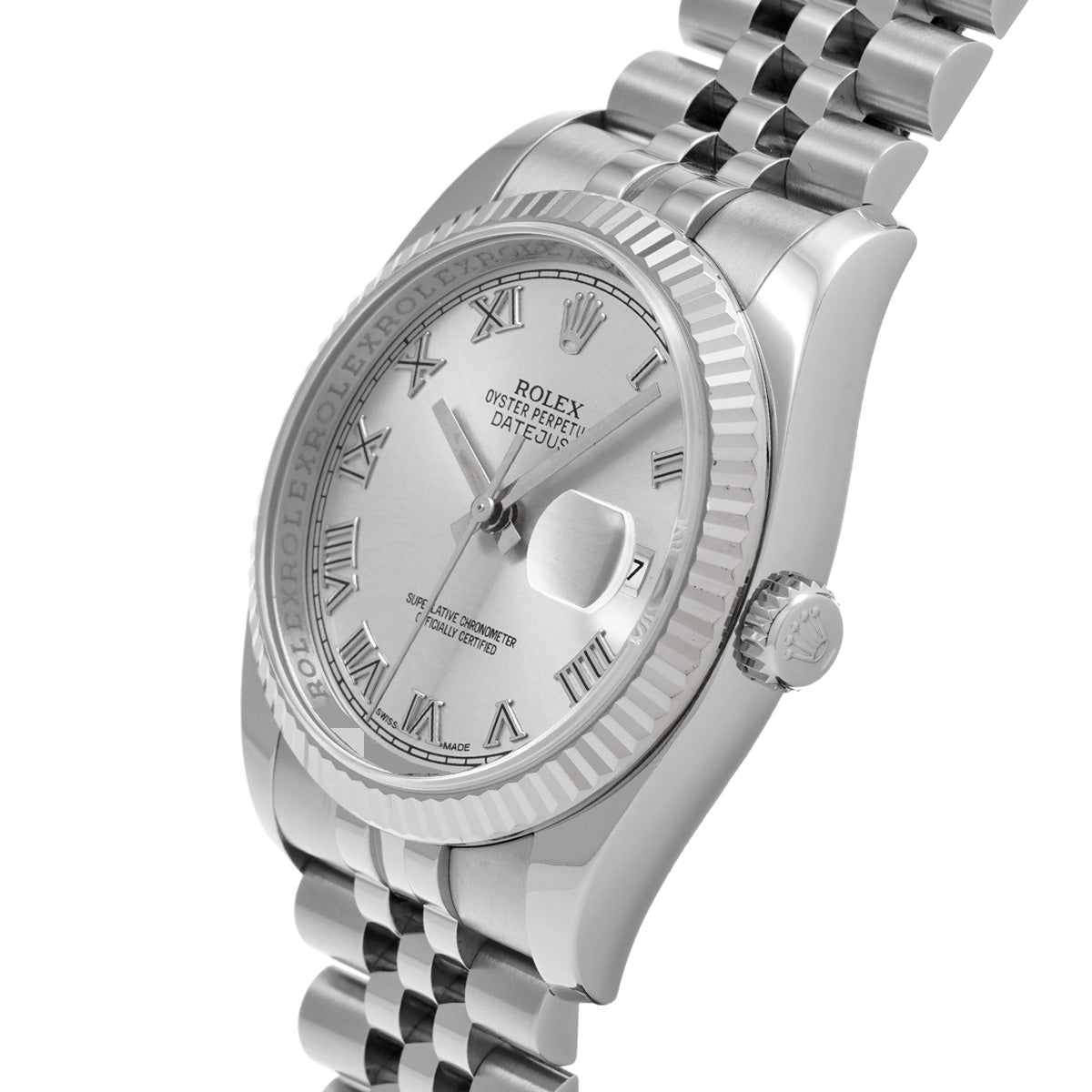 DATE JUST 116234 Random Serial Silver ROLEX Men's [Pre-owned].