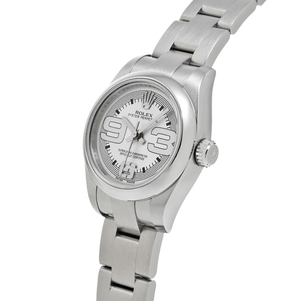 Oyster Perpetual 26 176200 Random Serial Silver ROLEX Ladies [Pre-owned].