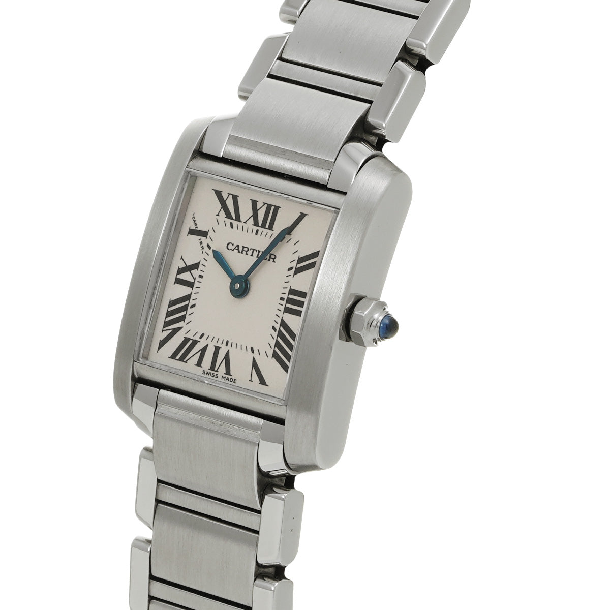 Tank Francaise SM W51008Q3 Silver CARTIER Ladies [Pre-owned]
