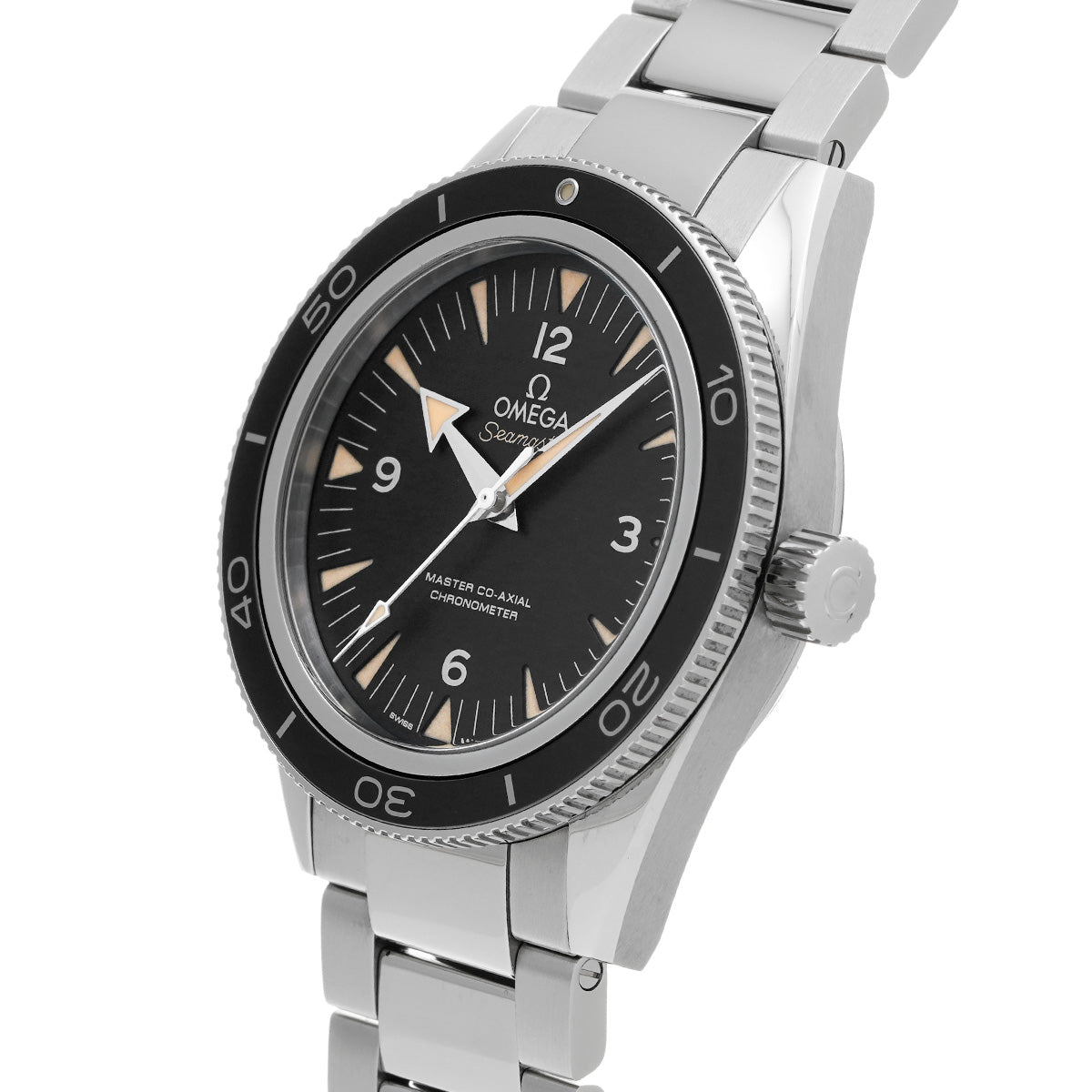 Seamaster 300 Master Co-Axial 233.30.41.21.01.001 Black OMEGA Men's [pre-owned].