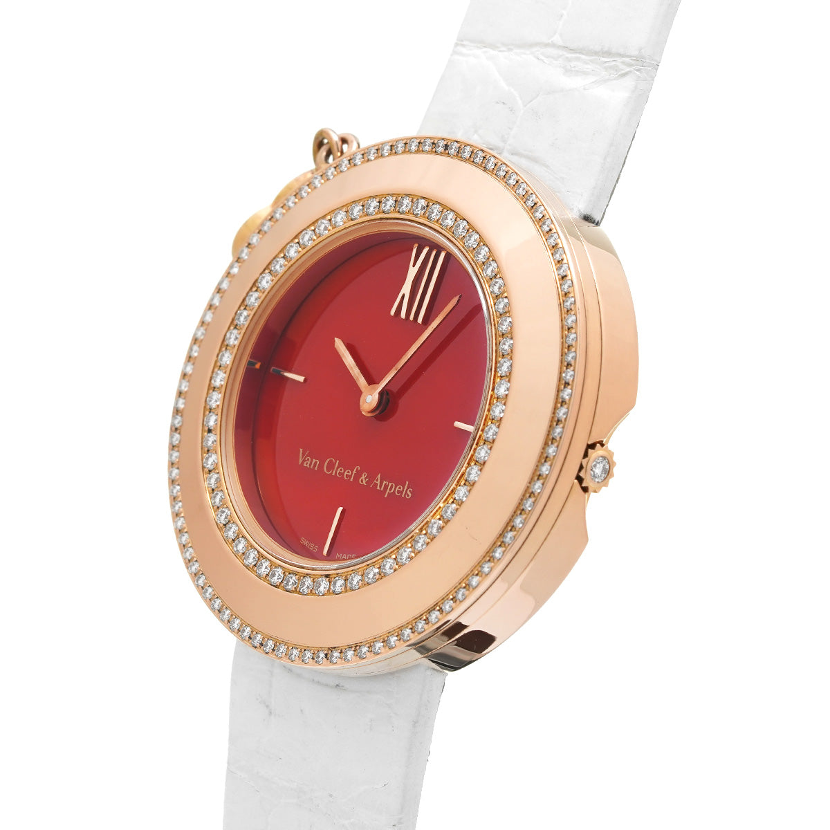 Charm Carnelian 32mm VCARO44K00 Red Van Cleef &amp; Arpels Ladies [Pre-owned].